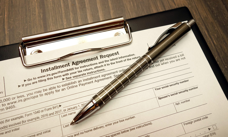 Tax Installment Agreement